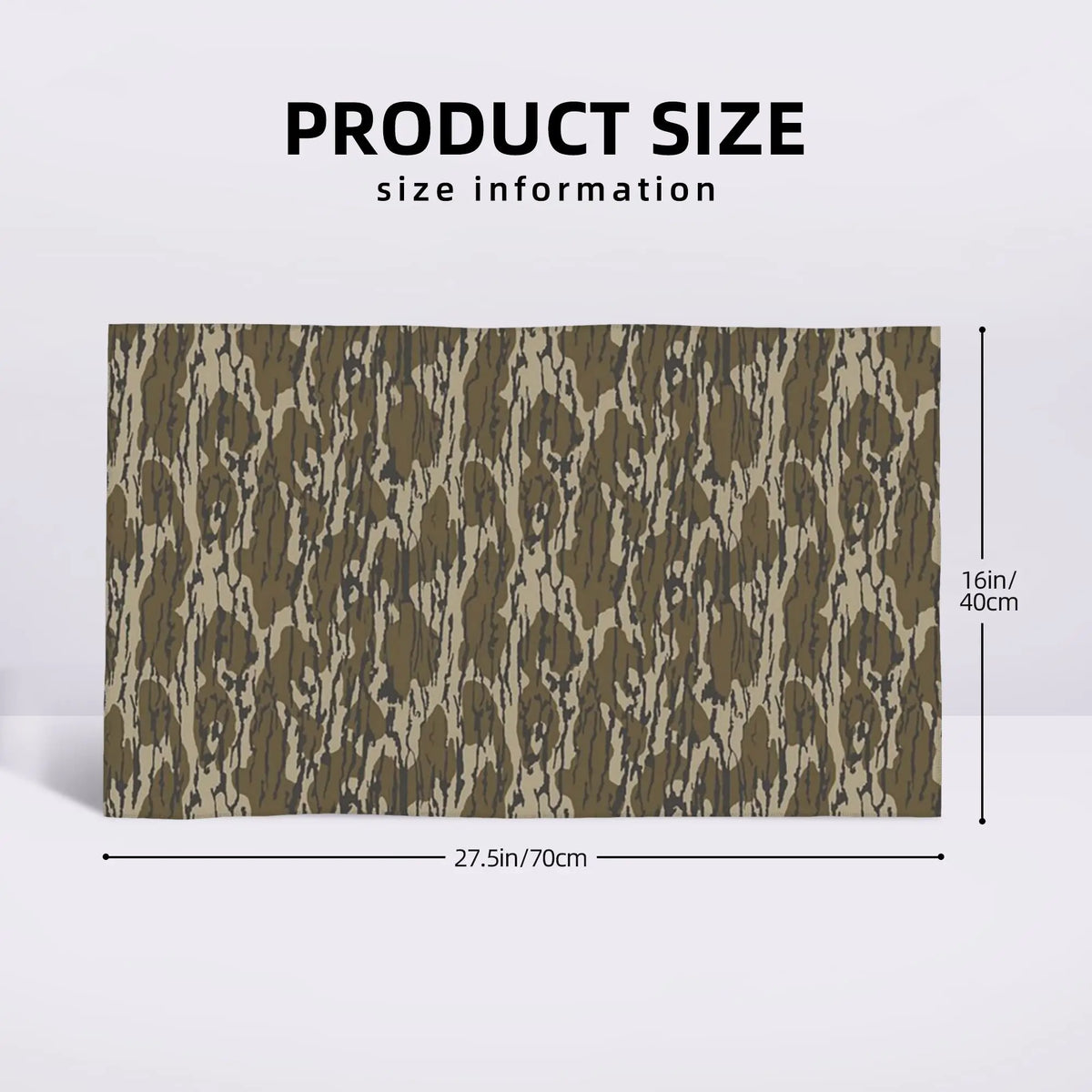 Quick Dry Camo Bath Towel