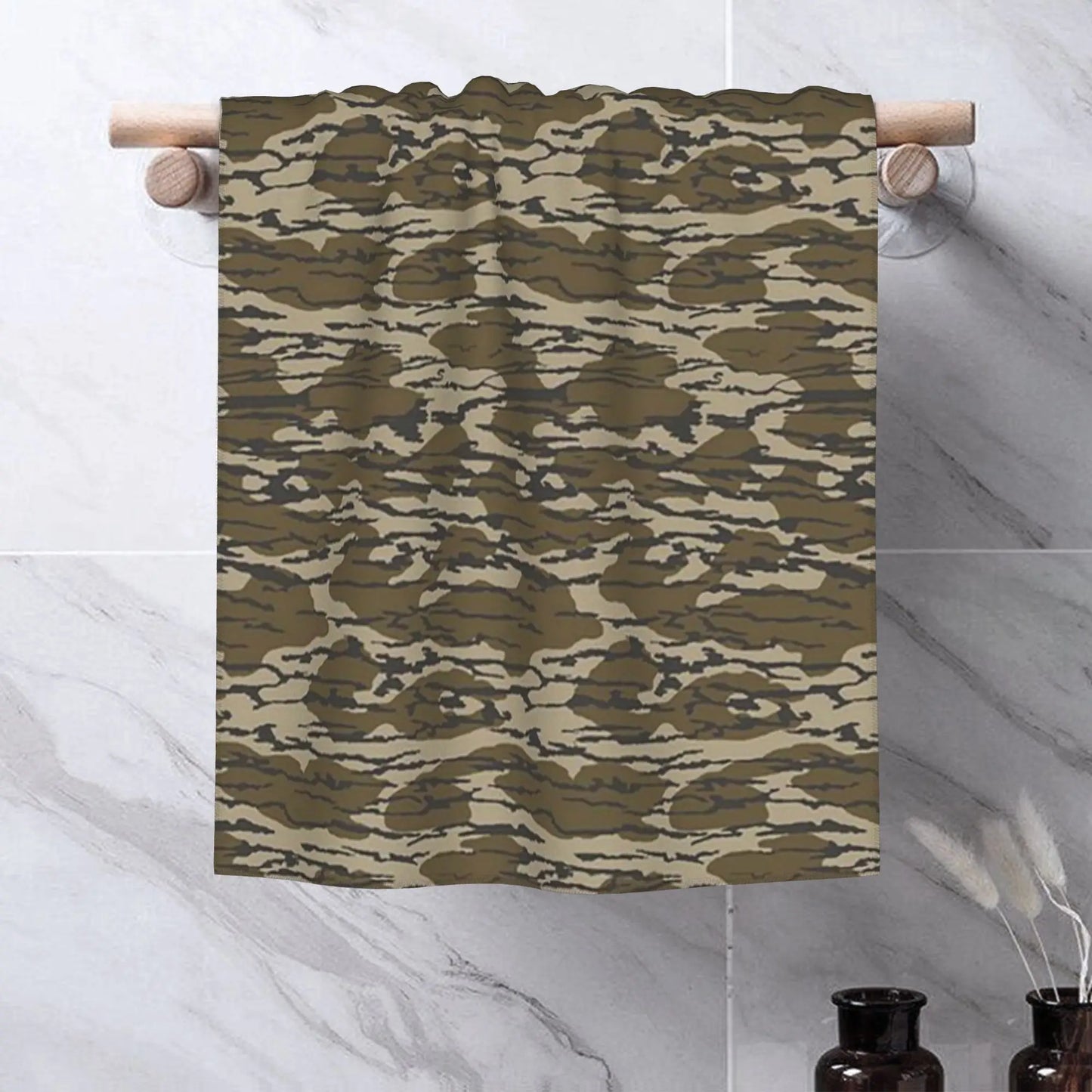 Quick Dry Camo Bath Towel