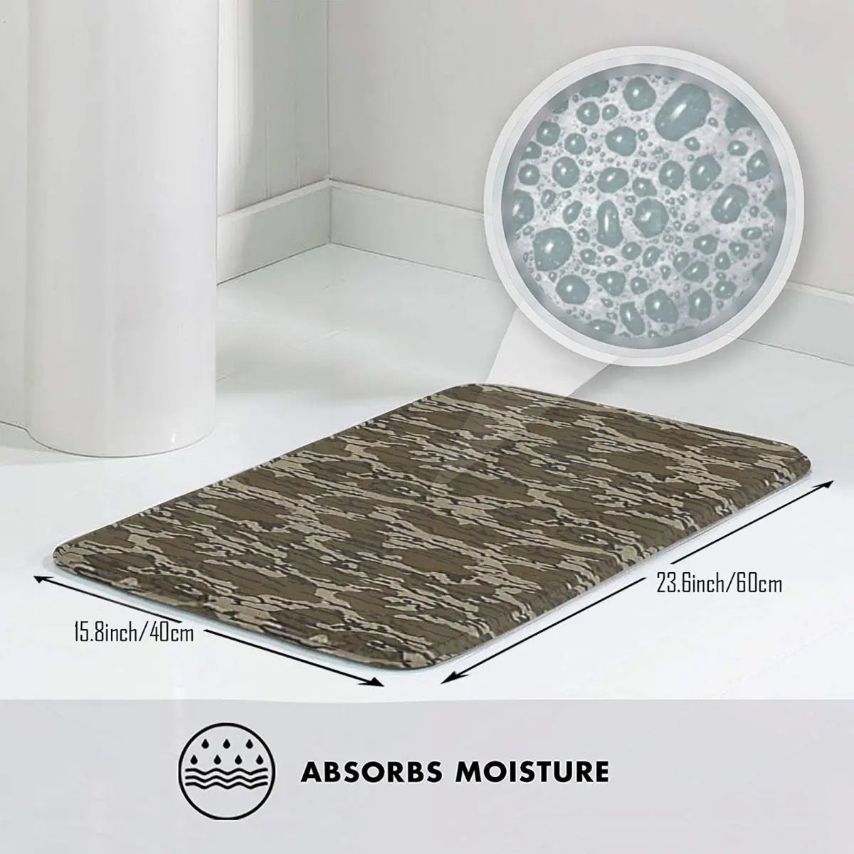 Ultimate Camo Non-slip Doormat