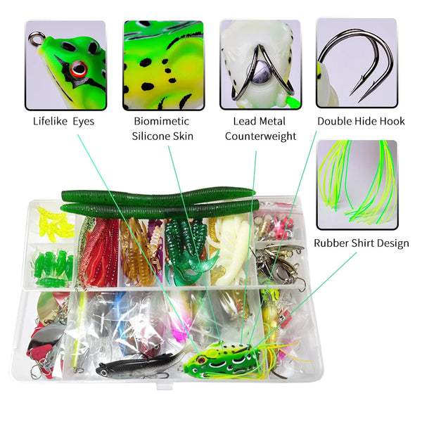 Ultimate Fishing Lure Set